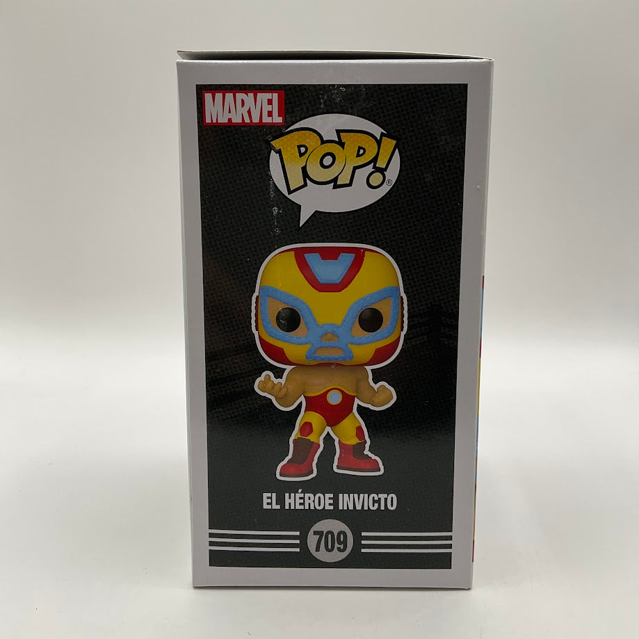 El Heroe Invicto Funko Pop! Marvel Lucha Libre Edition #709 - Collector Store LLC