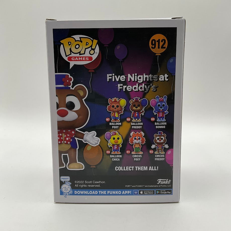 Circus Freddy Funko Pop! Five Nights at Freddy's #912 - Collector Store LLC