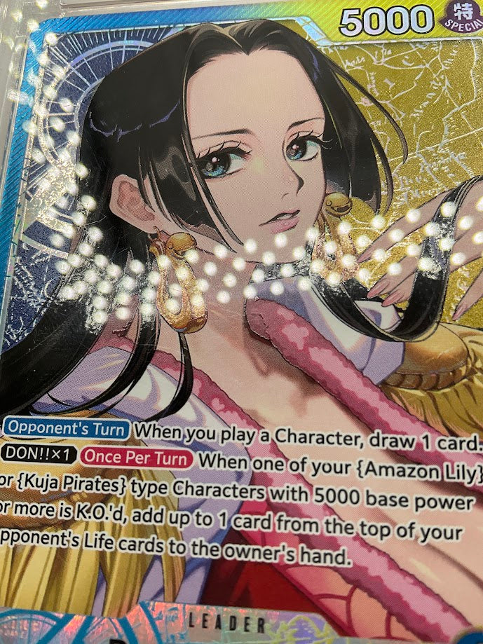 Boa Hancock One Piece Card Game OP14-EB04 Alternate Art #041 PSA 10