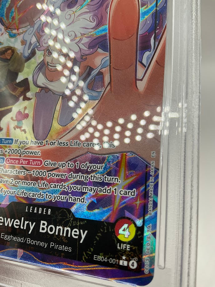 Jewelry Bonney One Piece Card Game OP15-EB04 Alternate Art #001 PSA 10