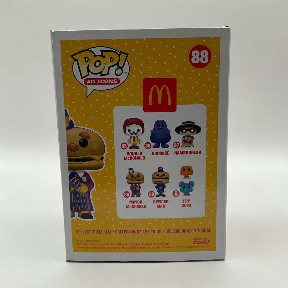 Mayor McCheese Funko Pop! McDonald's #88 - Collector Store LLC