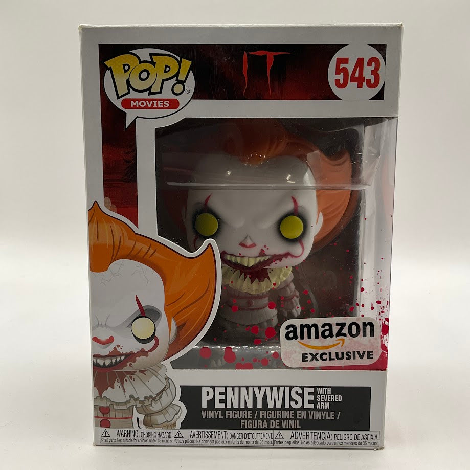 Pennywise with Severed Arm Funko Pop! IT #543 Amazon Exclusive - Collector Store LLC
