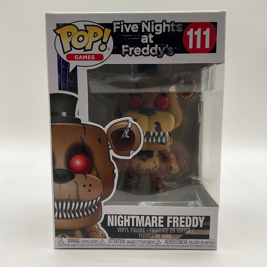 Nightmare Freddy Funko Pop! Five Nights at Freddy's #111