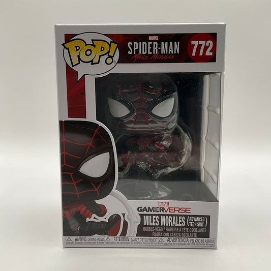 Miles Morales (Advanced Tech Suit) Funko Pop! Spider-Man Miles Morales #772 - Collector Store LLC