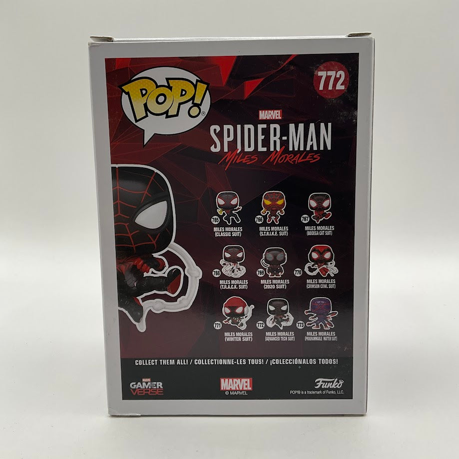 Miles Morales (Advanced Tech Suit) Funko Pop! Spider-Man Miles Morales #772 - Collector Store LLC