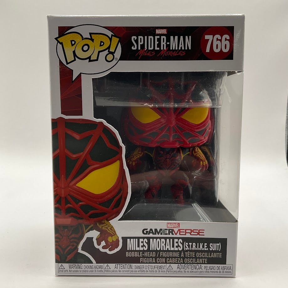 Miles Morales (S.T.R.I.K.E. Suit) Funko Pop! Spider-Man Miles Morales #766
