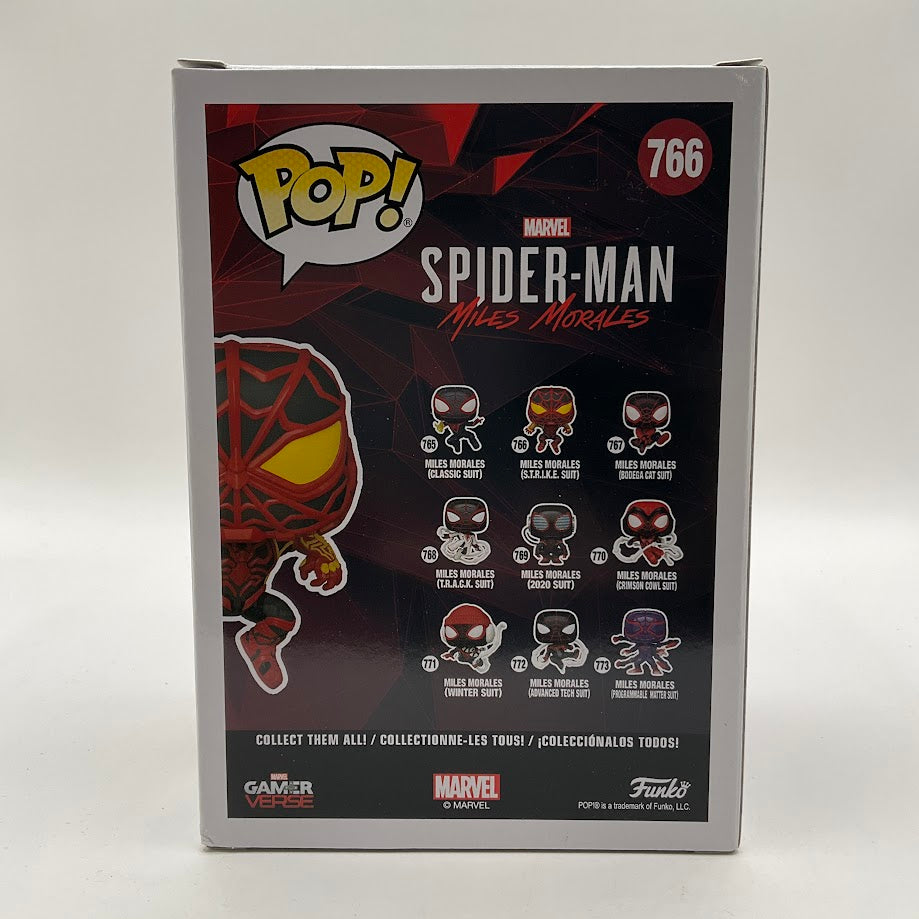 Miles Morales (S.T.R.I.K.E. Suit) Funko Pop! Spider-Man Miles Morales #766