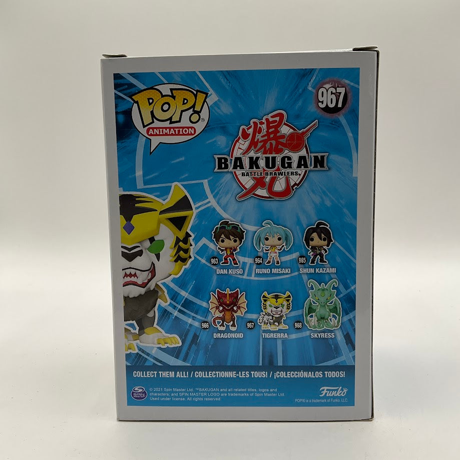 Tigrerra Funko Pop! Bakugan Battle Brawlers #967 - Collector Store LLC