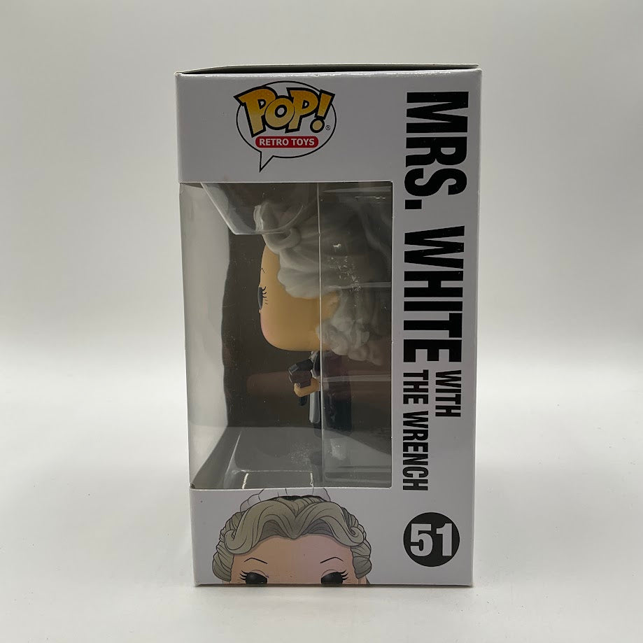 Mrs. White with the Wrench Funko Pop! Clue #51 - Collector Store LLC