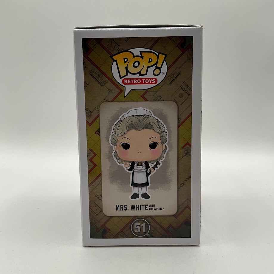 Mrs. White with the Wrench Funko Pop! Clue #51 - Collector Store LLC