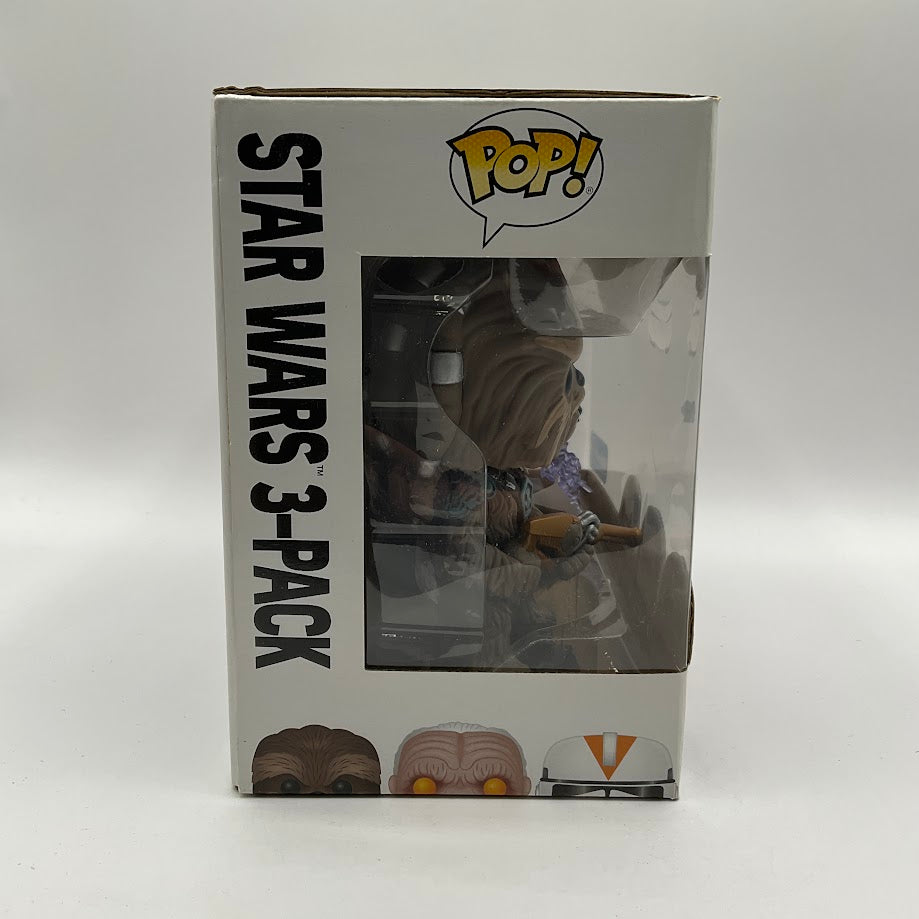 Tarfful / Unhooded Emperor / Utapau Clone Trooper Funko Pop! 3 Pack Walmart - Collector Store LLC