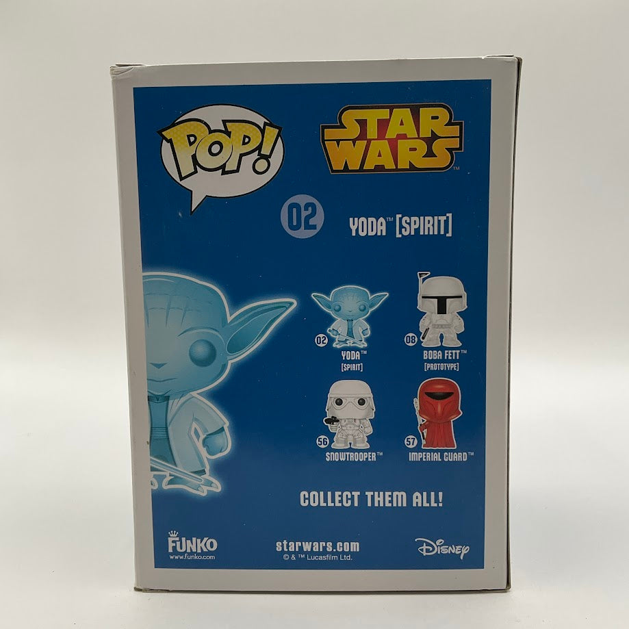 Yoda (Spirit) Funko Pop! Star Wars #02 GITD Walgreen Exclusive