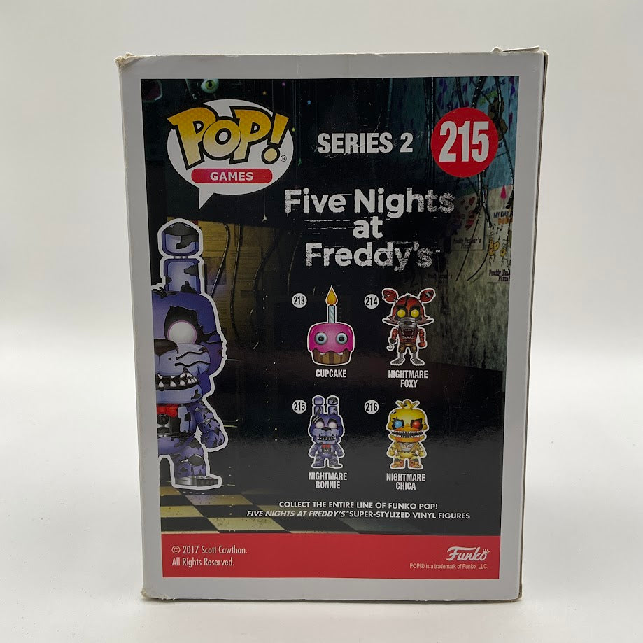 Nightmare Bonnie Funko Pop! Five Nights at Freddy's #215