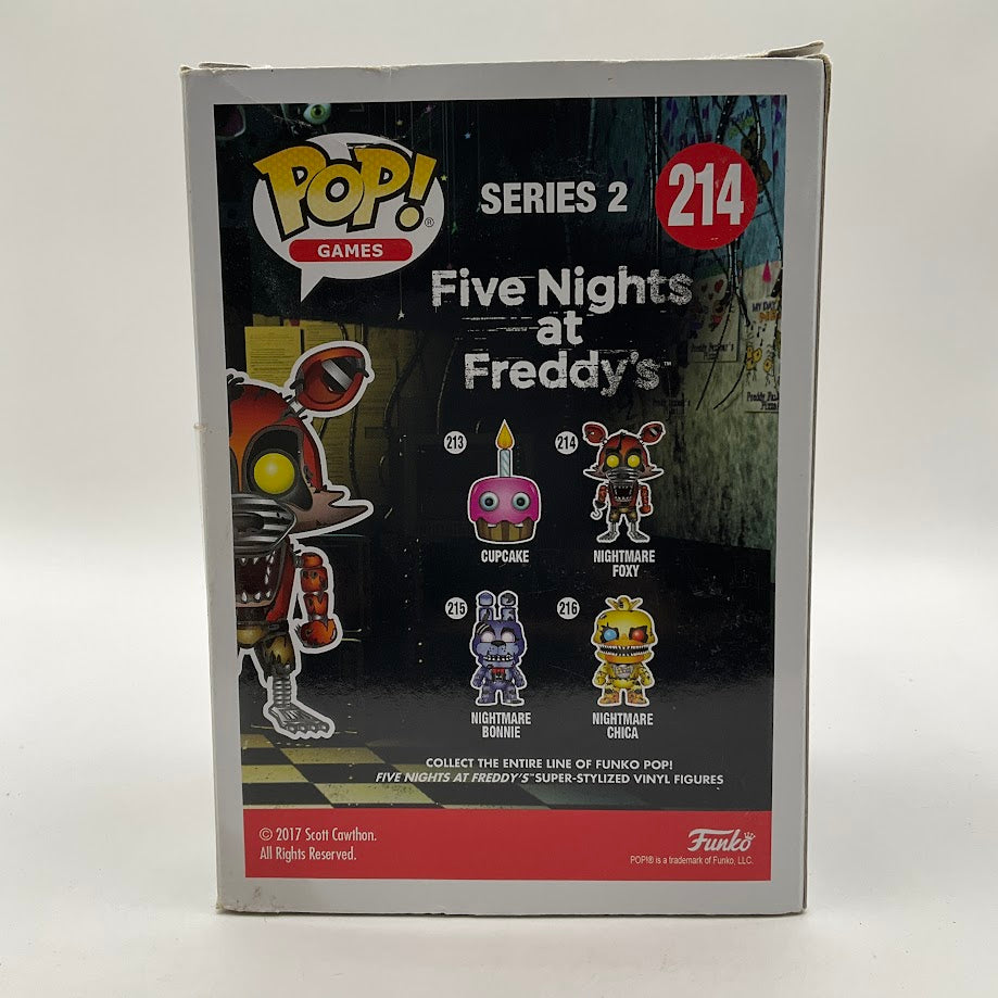 Nightmare Foxy Funko Pop! Five Nights at Freddy's #214