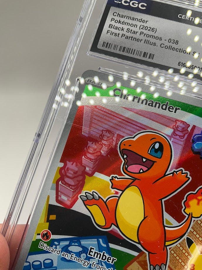 Charmander Pokemon First Partner Illustration Collection Series 1 #038 CGC 10 #2