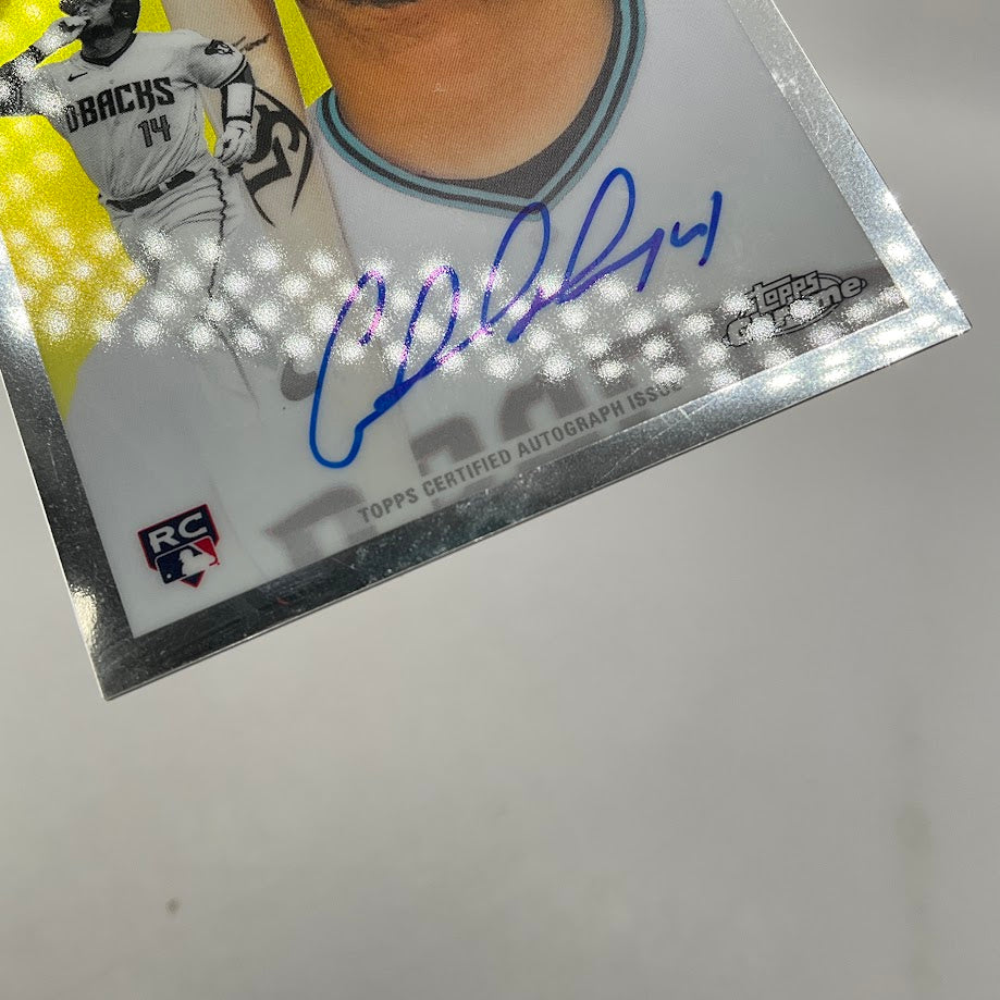 Gabriel Moreno 2023 Topps Chrome Platinum RC Auto #CPA-GMO
