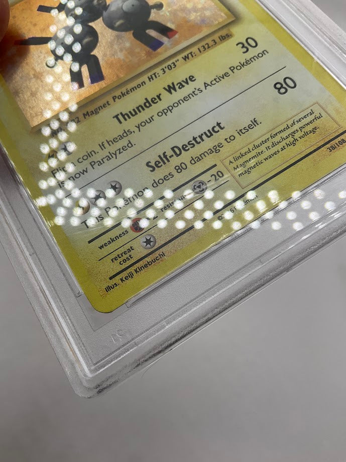 Magneton Pokemon Evolutions Holo #38 PSA 9