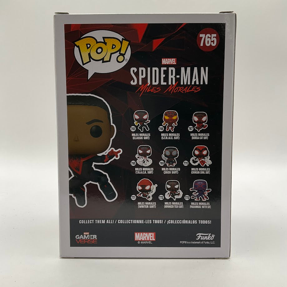 Miles Morales (Classic Suit) Funko Pop! Spider-Man Miles Morales #765 Chase - Collector Store LLC