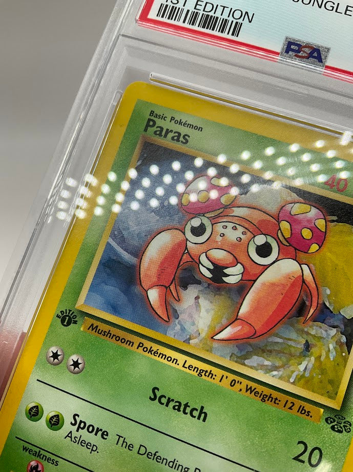 Paras Pokemon Jungle 1st Edition #59 PSA 6