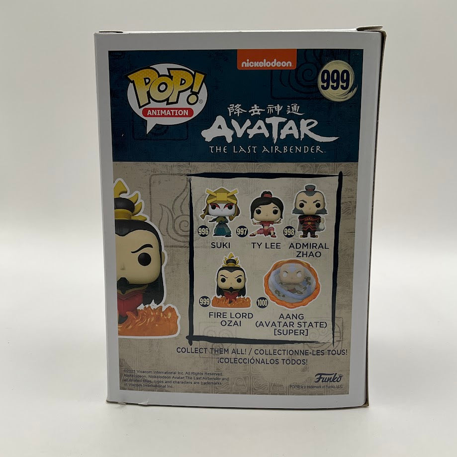 Fire Lord Ozai Funko Pop! Avatar The Last Airbender #999 - Collector Store LLC