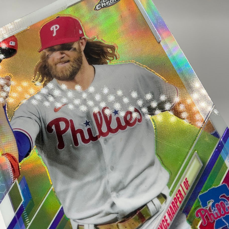 Bryce Harper 2021 Topps Chrome Refractor #134