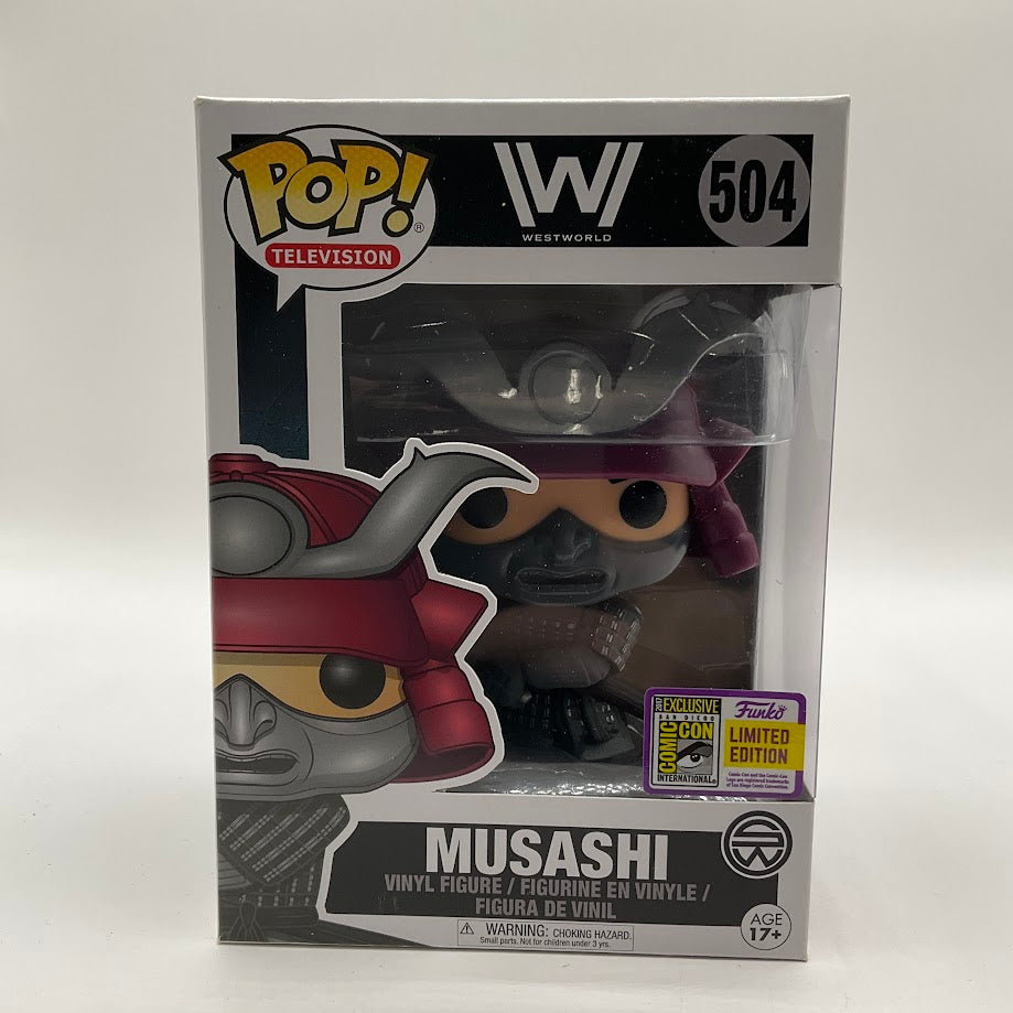 Musashi Funko Pop! Westworld #504 2017 Comic Con Exclusive - Collector Store LLC