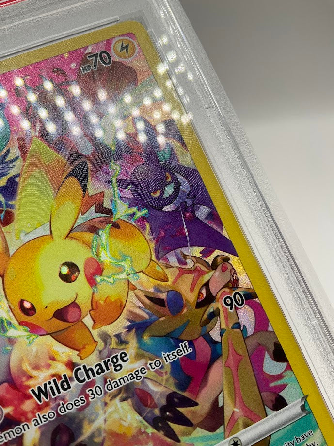Pikachu Pokemon Crown Zenith Full Art #160 PSA 9 #1
