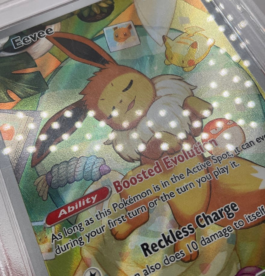 Eevee Pokemon Prismatic Evolutions Elite Trainer Box #173 PSA 9 #2
