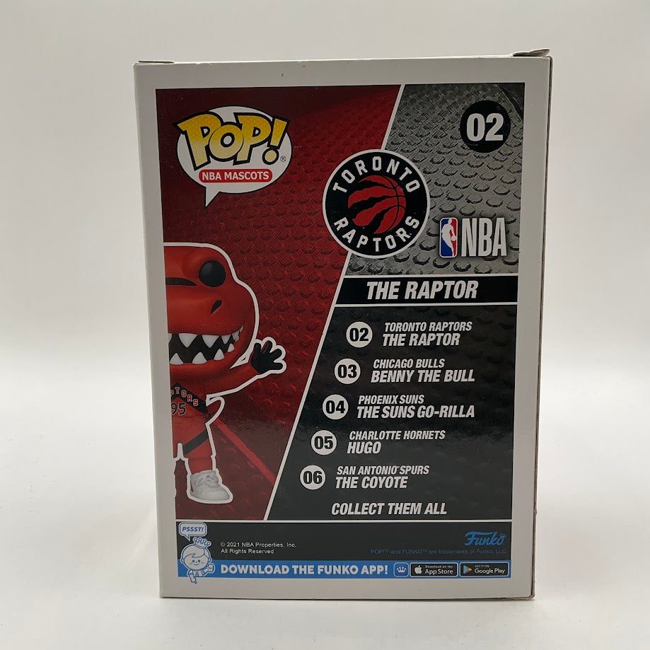 The Raptor Funko Pop! Toronto Raptors #02 - Collector Store LLC