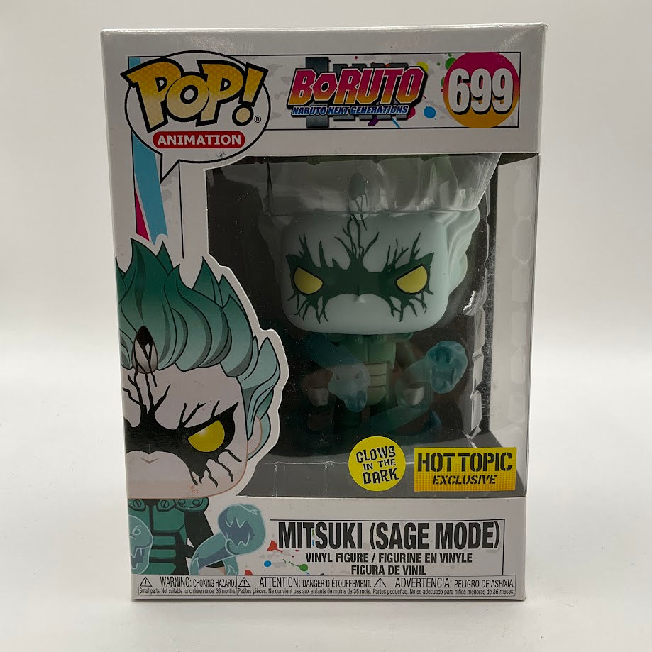 Mitsuki (Sage Mode) Funko Pop! Boruto Naruto Next Generations 699 GITD Hot Topic - Collector Store LLC