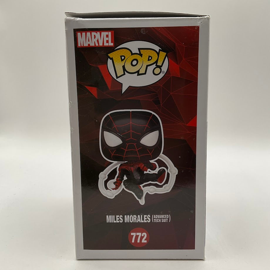 Miles Morales (Advanced Tech Suit) Funko Pop Spider-Man Miles Morales #772 - Collector Store LLC