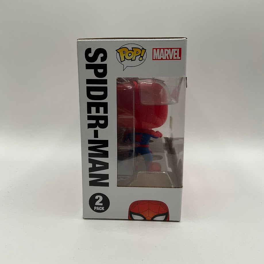 Spider-Man vs Spider-Man Funko Pop! Marvel 2 Pack Entertainment Earth