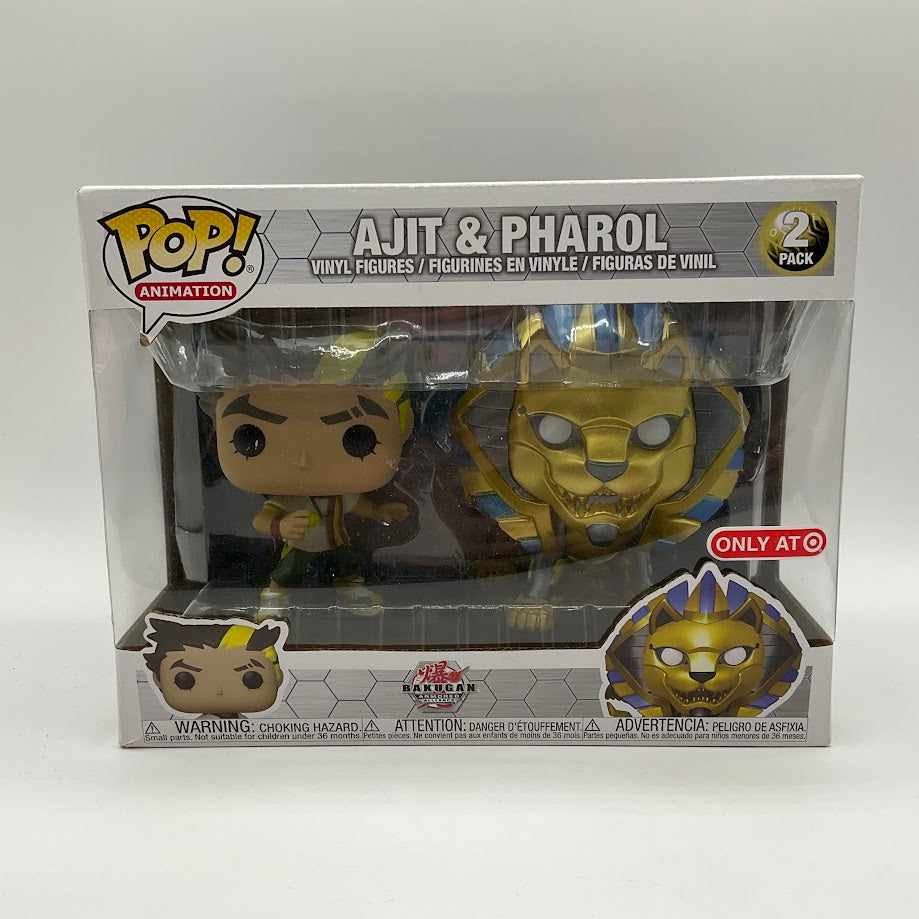 Ajit & Pharol Funko Pop! Bakugan 2 Pack Target Exclusive