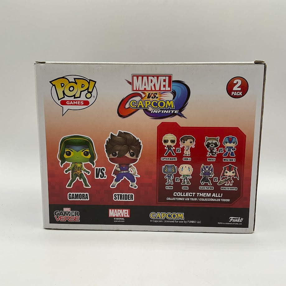 Gamora vs Strider Funko Pop! Marvel vs Capcom 2 Pack