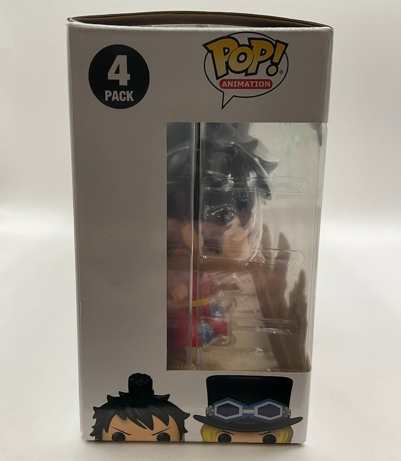 Luffytaro Sabo Roronoa Zoro Jinbe Funko Pop! One Piece 4 Pack GITD GameStop