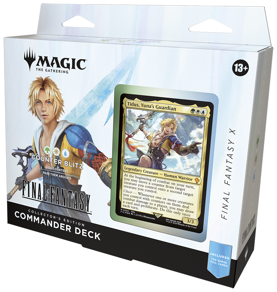 Magic the Gathering: Final Fantasy Collector Commander Deck - Final Fantasy X Counter Blitz