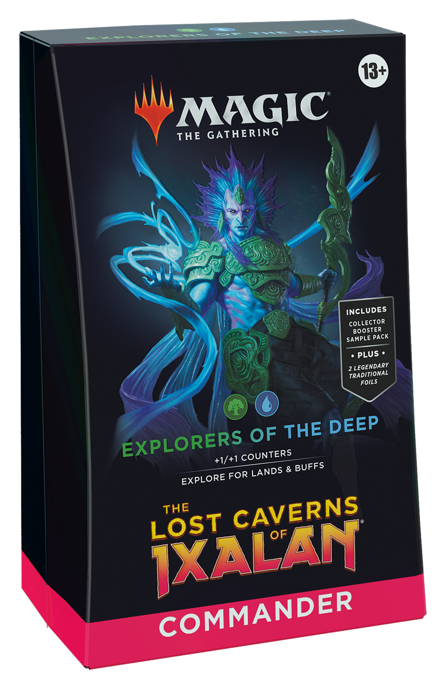Magic the Gathering: Lost Caverns of Ixalan Commander Deck Explorers of the Deep