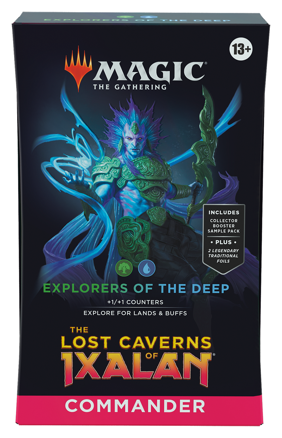 Magic the Gathering: Lost Caverns of Ixalan Commander Deck Explorers of the Deep