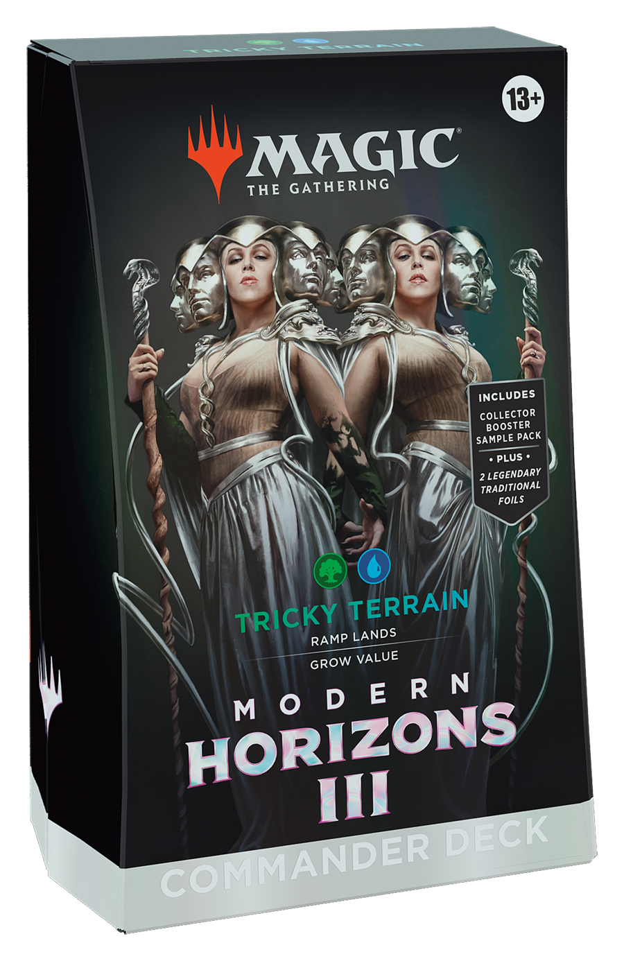 Magic the Gathering: Modern Horizons 3 Tricky Terrain Commander Deck