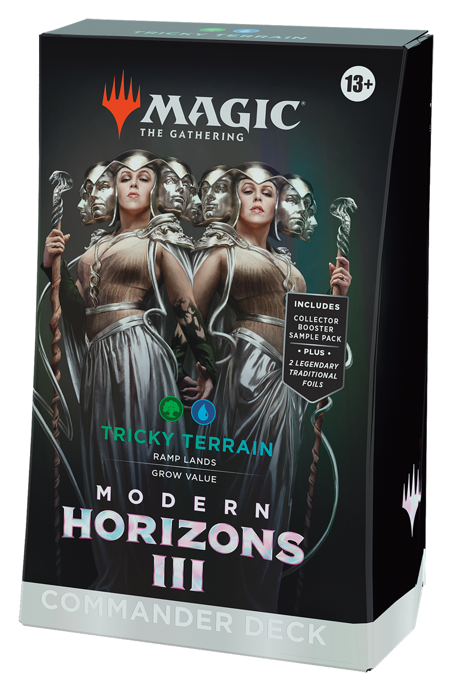 Magic the Gathering: Modern Horizons 3 Tricky Terrain Commander Deck