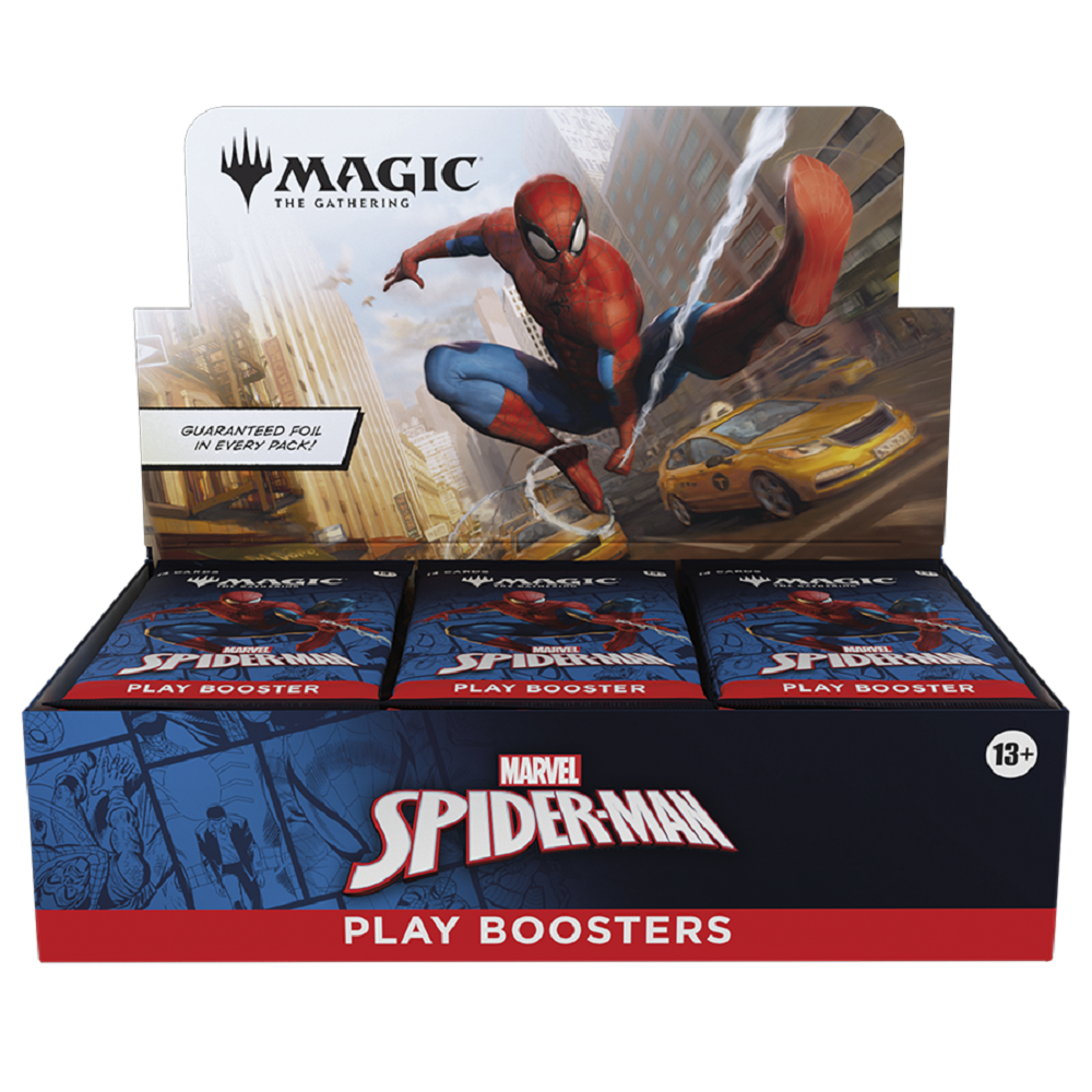 Magic The Gathering Marvel's Spider-Man Play Booster Box Magic The Gathering Marvel's Spider-Man Play Booster Box