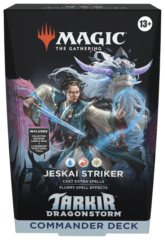 Magic the Gathering: Tarkir Dragonstorm Commander Deck - Jeskai Striker