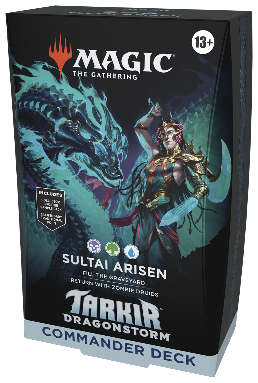 Magic the Gathering: Tarkir Dragonstorm Commander Deck - Sultai Arisen