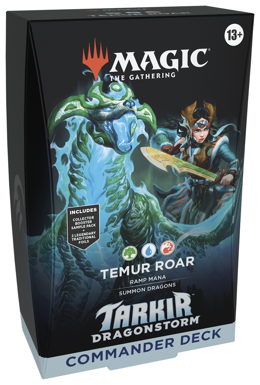 Magic the Gathering: Tarkir Dragonstorm Commander Deck - Temur Roar