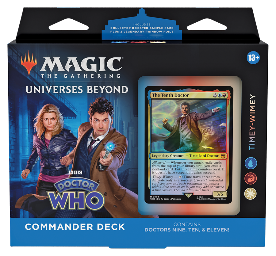 mtg doctor who card price list Magic the Gathering: Doctor Who Commander Deck Timey-Wimey