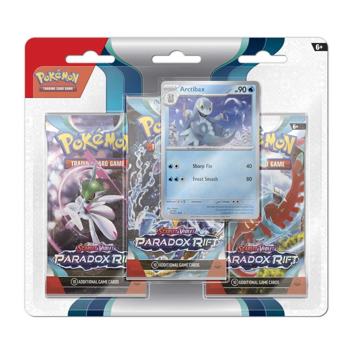 Pokemon: Scarlet & Violet Paradox Rift 3-Pack Blister (Random)