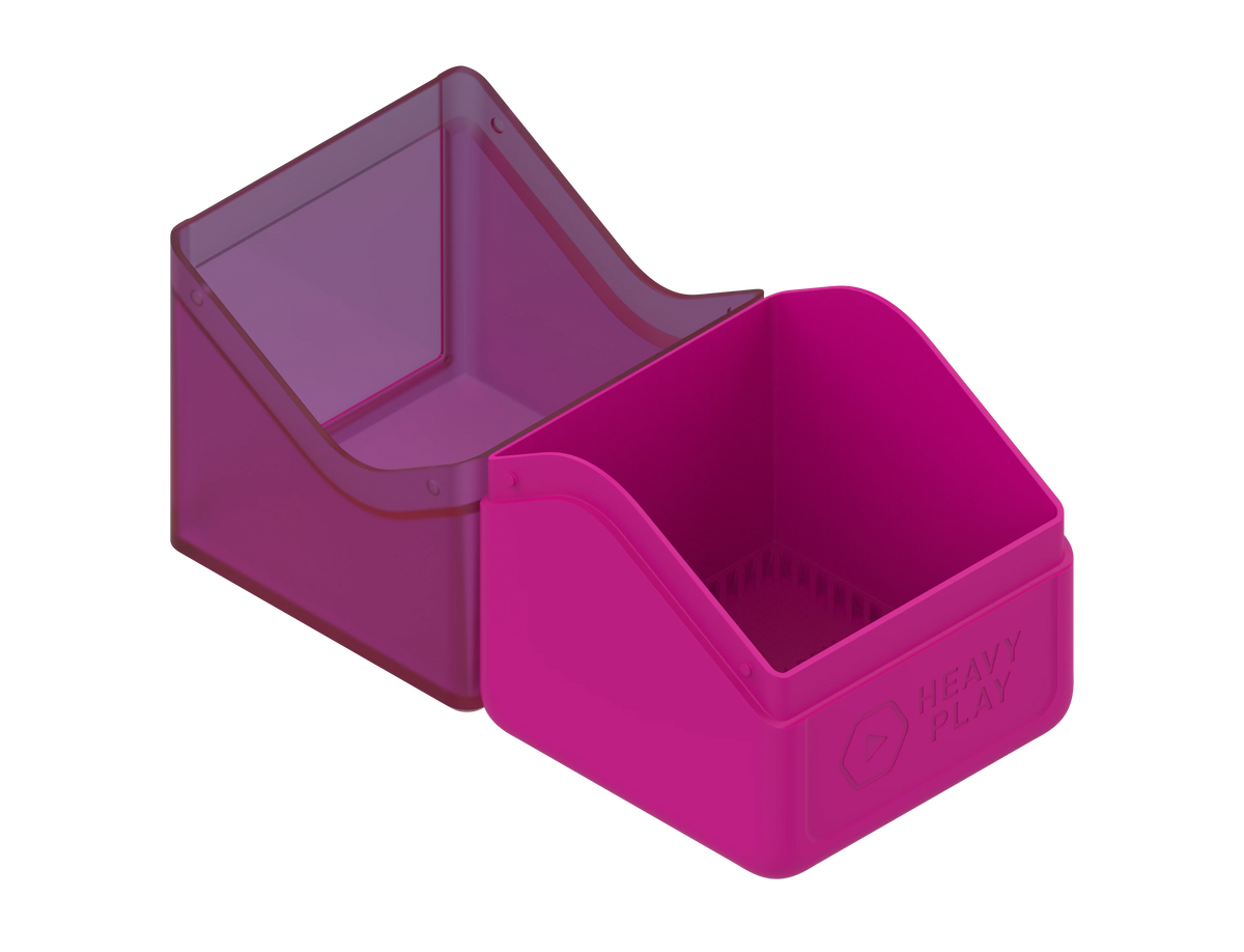Heavy Play: RFG Deck Box 80+ (Sorcerer Pink)