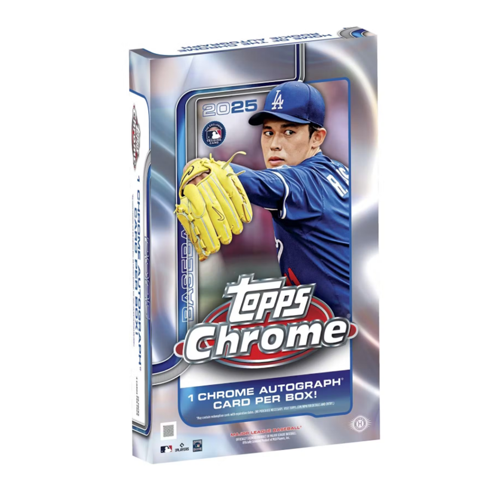 2025 Topps Chrome Baseball Hobby Box 2025 Topps Chrome Baseball Hobby Box