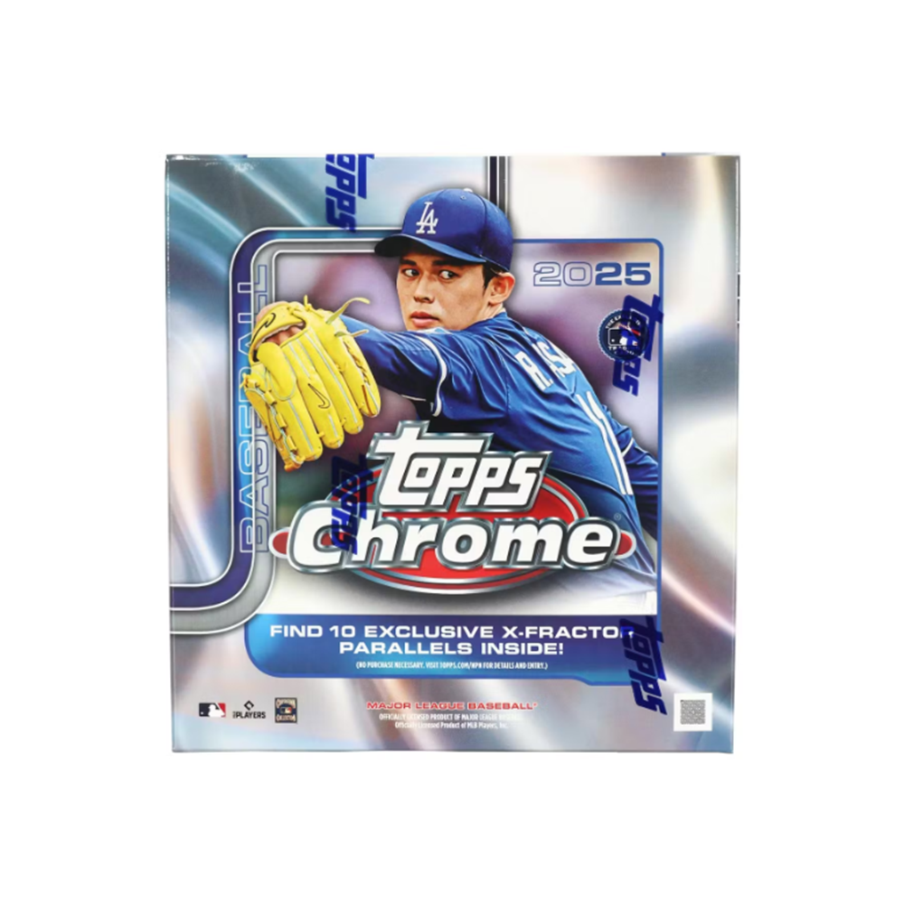 2025 Topps Chrome Baseball Mega Box