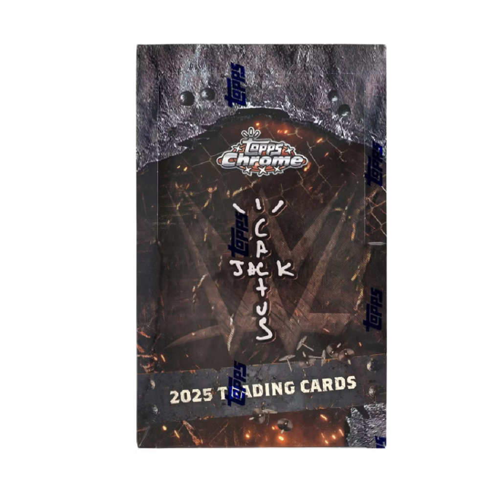 2025 Topps Chrome Cactus Jack WWE Hobby Box